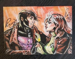 PSC (Personal Sketch Card) by Renae De Liz